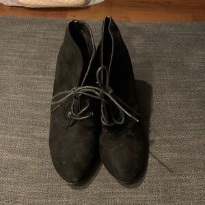 TOP Moda Black Heeled Boots